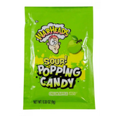 Warheads SOUR Green Apple Popping Candy 9g- 20ct - candy